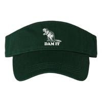 Funny Vintage Beaver Dam It Visor