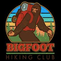 Funny Vintage Bigfoot Hiking Club Mug
