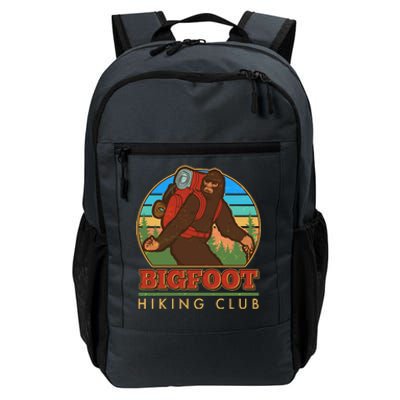 Funny Vintage Bigfoot Hiking Club Daily Commute Backpack