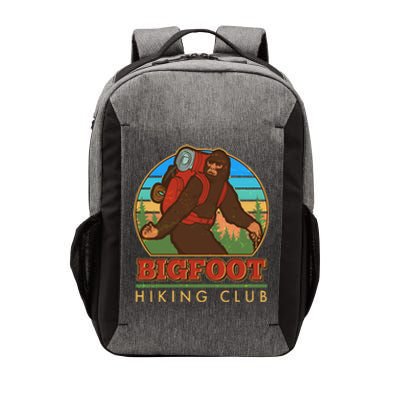 Funny Vintage Bigfoot Hiking Club Vector Backpack