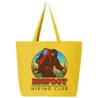 Funny Vintage Bigfoot Hiking Club 25L Jumbo Tote