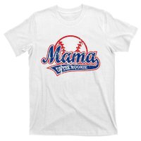 Funny Vintage Baseball Mama of the Rookie T-Shirt