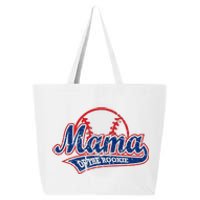 Funny Vintage Baseball Mama of the Rookie 25L Jumbo Tote