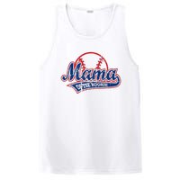 Funny Vintage Baseball Mama of the Rookie PosiCharge Competitor Tank