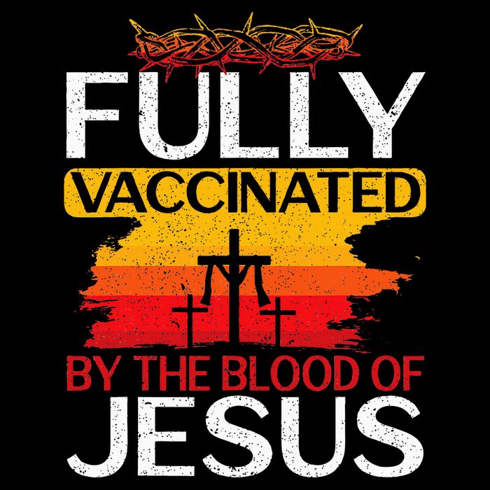 Fully Vaccinated By The Blood Of Jesus Gift For A For Jesus Drawstring Bag