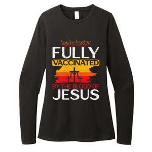 Fully Vaccinated By The Blood Of Jesus Gift For A For Jesus Womens CVC Long Sleeve Shirt