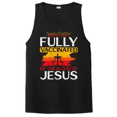 Fully Vaccinated By The Blood Of Jesus Gift For A For Jesus PosiCharge Competitor Tank