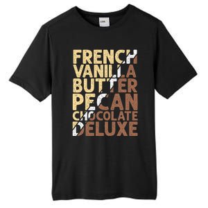 French Vanilla Butter Pecan Chocolate Deluxe Tall Fusion ChromaSoft Performance T-Shirt