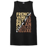 French Vanilla Butter Pecan Chocolate Deluxe PosiCharge Competitor Tank