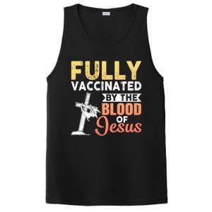 Fully Vaccinated By The Blood Of Jesus PosiCharge Competitor Tank