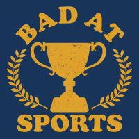 Funny Vintage Bad At Sports Trophy Award T-Shirt