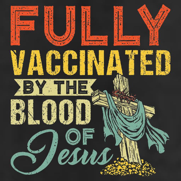 Fully Vaccinated By The Blood Of Jesus Funny Christian Hat