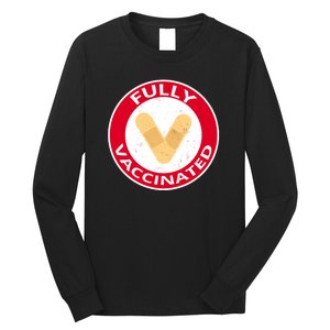 Fully Vaccinated Brandade Funny Pandemic Long Sleeve Shirt