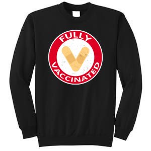 Fully Vaccinated Brandade Funny Pandemic Sweatshirt