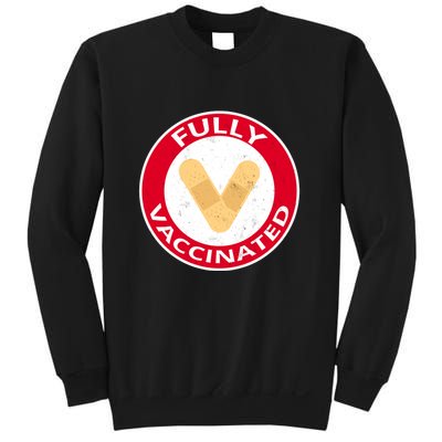 Fully Vaccinated Brandade Funny Pandemic Sweatshirt