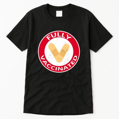 Fully Vaccinated Brandade Funny Pandemic Tall T-Shirt