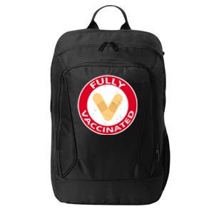 Fully Vaccinated Brandade Funny Pandemic City Backpack