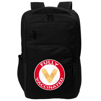 Fully Vaccinated Brandade Funny Pandemic Impact Tech Backpack