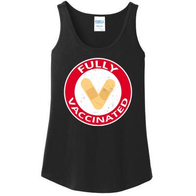 Fully Vaccinated Brandade Funny Pandemic Ladies Essential Tank