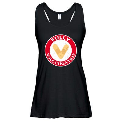 Fully Vaccinated Brandade Funny Pandemic Ladies Essential Flowy Tank