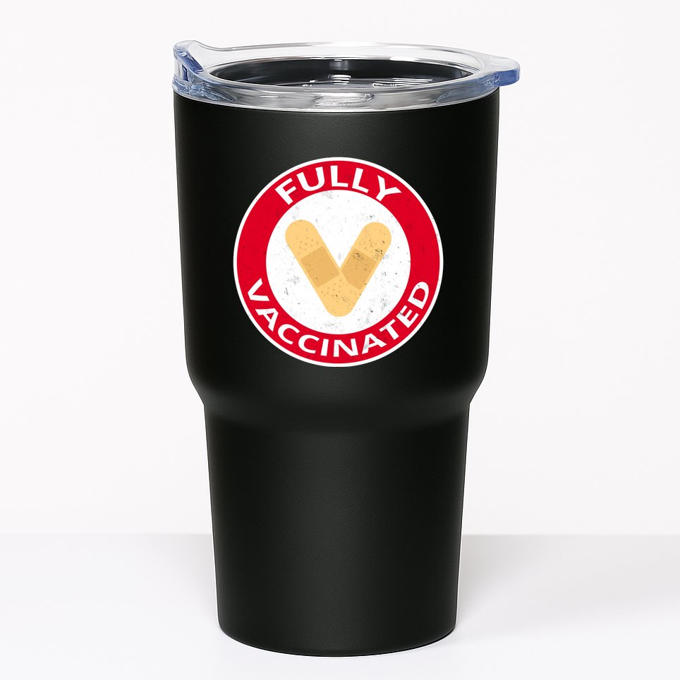 Fully Vaccinated Brandade Funny Pandemic Tumbler