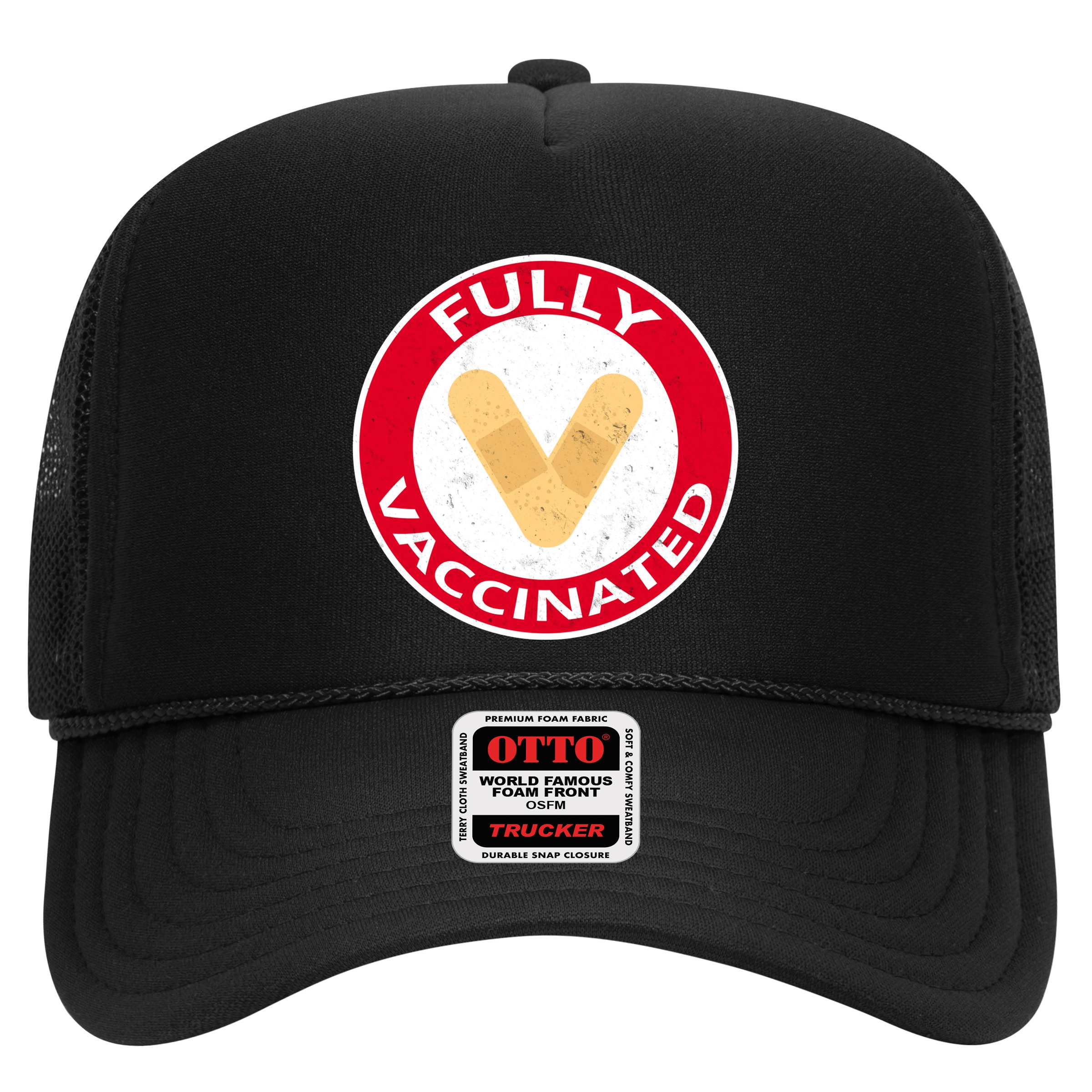 Fully Vaccinated Brandade Funny Pandemic Hat