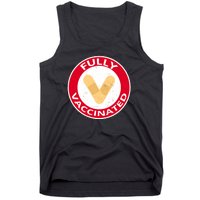 Fully Vaccinated Brandade Funny Pandemic Tank Top