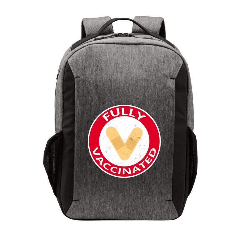 Fully Vaccinated Brandade Funny Pandemic Vector Backpack