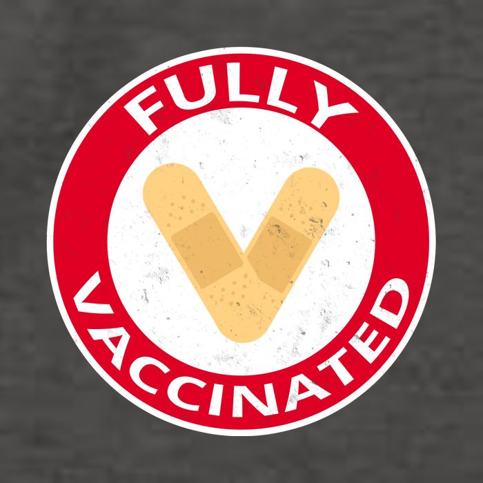 Fully Vaccinated Brandade Funny Pandemic Vector Backpack