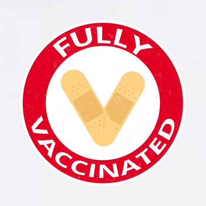 Fully Vaccinated Brandade Funny Pandemic Garment-Dyed Sweatshirt