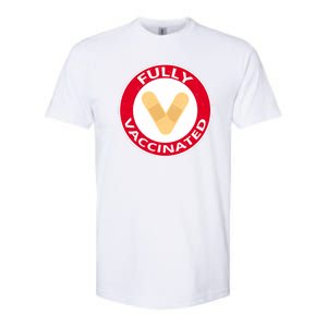 Fully Vaccinated Brandade Funny Pandemic Softstyle CVC T-Shirt