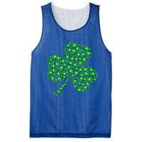 Funny Volleyball Ball Shamrock Clover St Patrick's Day Gift Mesh Reversible Basketball Jersey Tank