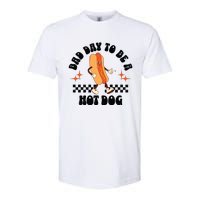 Funny Vintage Bad Day To Be A Hotdog Softstyle CVC T-Shirt