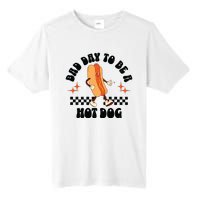 Funny Vintage Bad Day To Be A Hotdog Tall Fusion ChromaSoft Performance T-Shirt