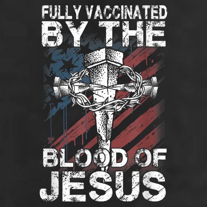 Fully Vaccinated By The Blood Of Jesus Faith Christian Adult Drive Performance Visor