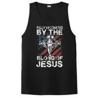 Fully Vaccinated By The Blood Of Jesus Faith Christian PosiCharge Competitor Tank