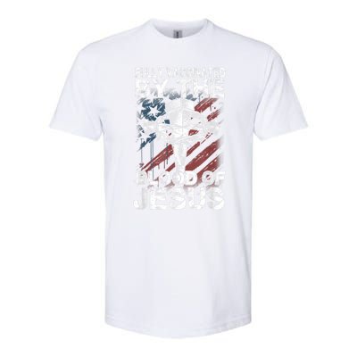 Fully Vaccinated By The Blood Of Jesus Faith Christian Softstyle® CVC T-Shirt