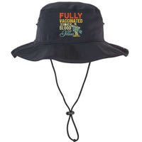 Fully Vaccinated By The Blood Of Jesus Funny Christian Bucket Hat