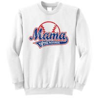 Funny Vintage Baseball Mama of the Rookie Sweatshirt