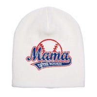 Funny Vintage Baseball Mama of the Rookie Short Acrylic Beanie