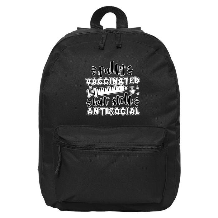 Fully Vaccinated But Still Antisocial 16 in Basic Backpack
