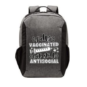 Fully Vaccinated But Still Antisocial Vector Backpack