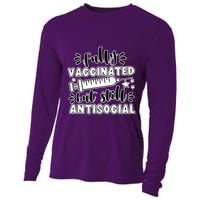 Fully Vaccinated But Still Antisocial Cooling Performance Long Sleeve Crew