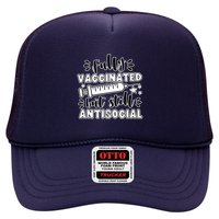 Fully Vaccinated But Still Antisocial Hat