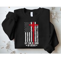 Fully Vaccinated By The Blood Of Jesus Christian Sweatshirt