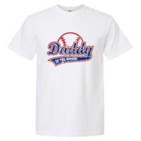 Funny Vintage Baseball Daddy Of The Rookie Garment-Dyed Heavyweight T-Shirt