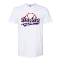 Funny Vintage Baseball Daddy Of The Rookie Softstyle CVC T-Shirt