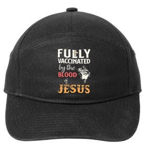 Fully Vaccinated By The Blood Of Jesus 7-Panel Snapback Hat