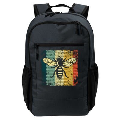 Funny Vintage Bee Designs For Honey Beekeeping Bee Daily Commute Backpack