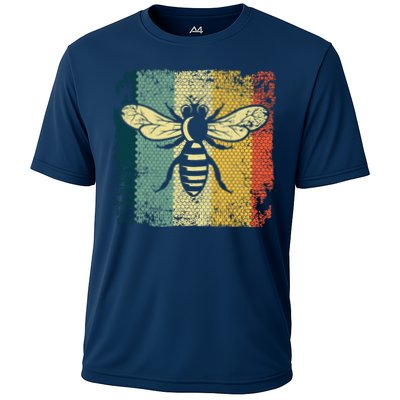 Funny Vintage Bee Designs For Honey Beekeeping Bee Performance Shirt